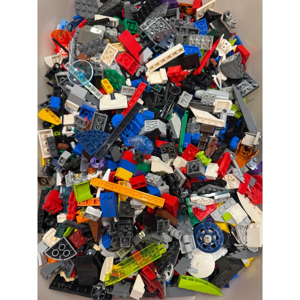 Lego Bricks and Misc Pieces 3.60 lbs  Multiple sets and variety of bricks